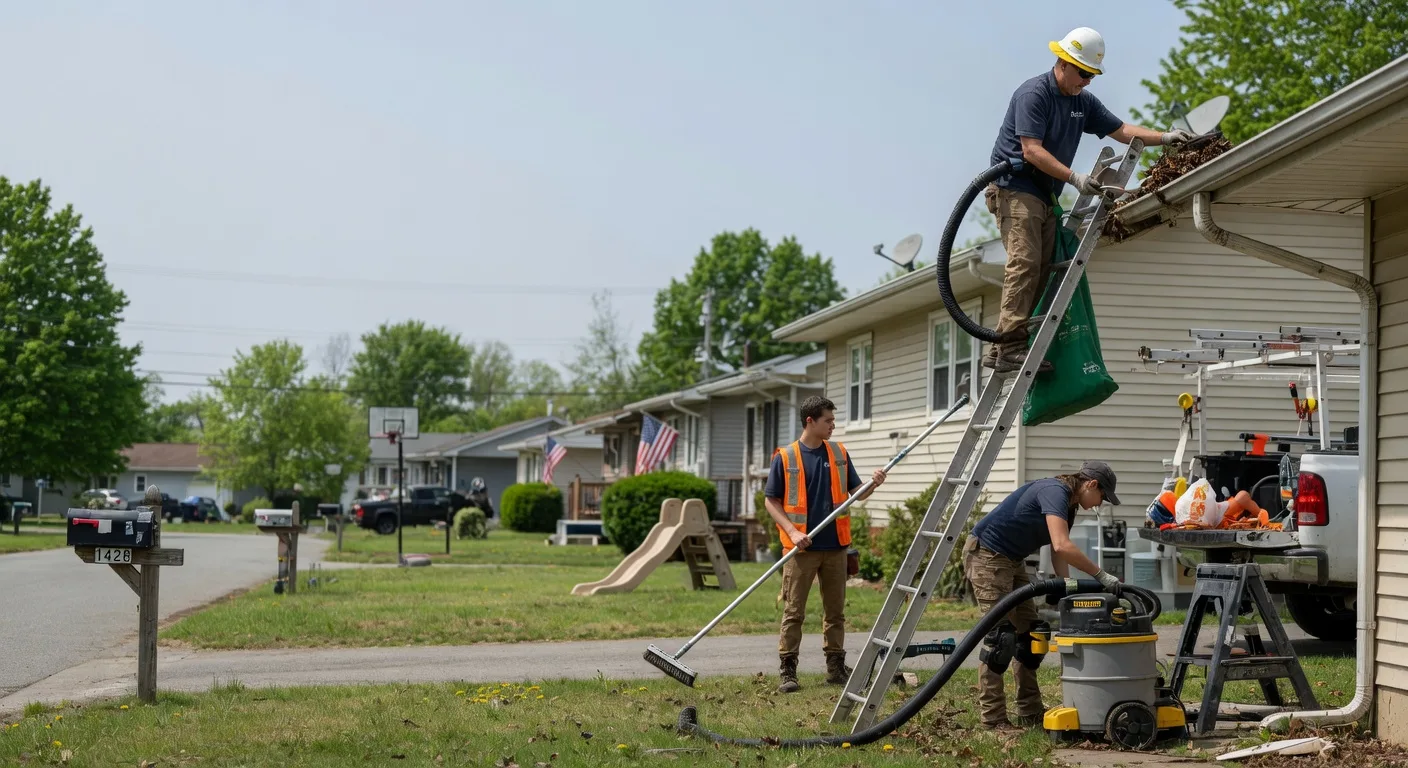 Gutter Installation in Mousie, KY near me